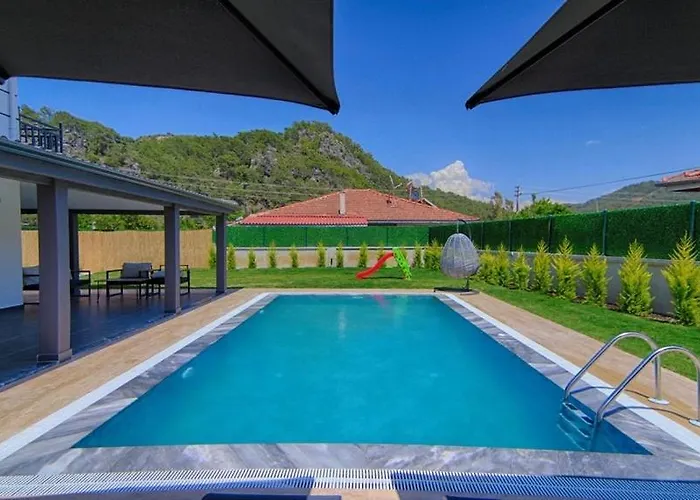 Detached With Private Pool In Inlice, Gocek 别墅 *