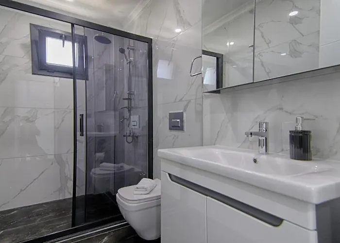 Detached With Private Pool In Inlice, Gocek 别墅 费特希耶