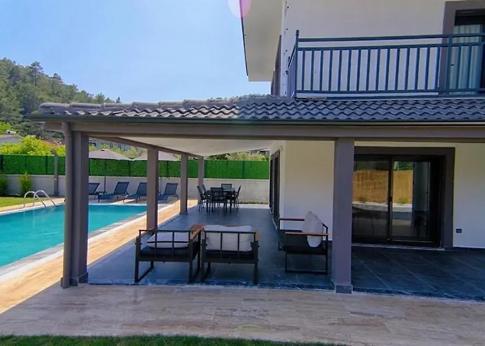 Detached With Private Pool In Inlice, Gocek Villa *